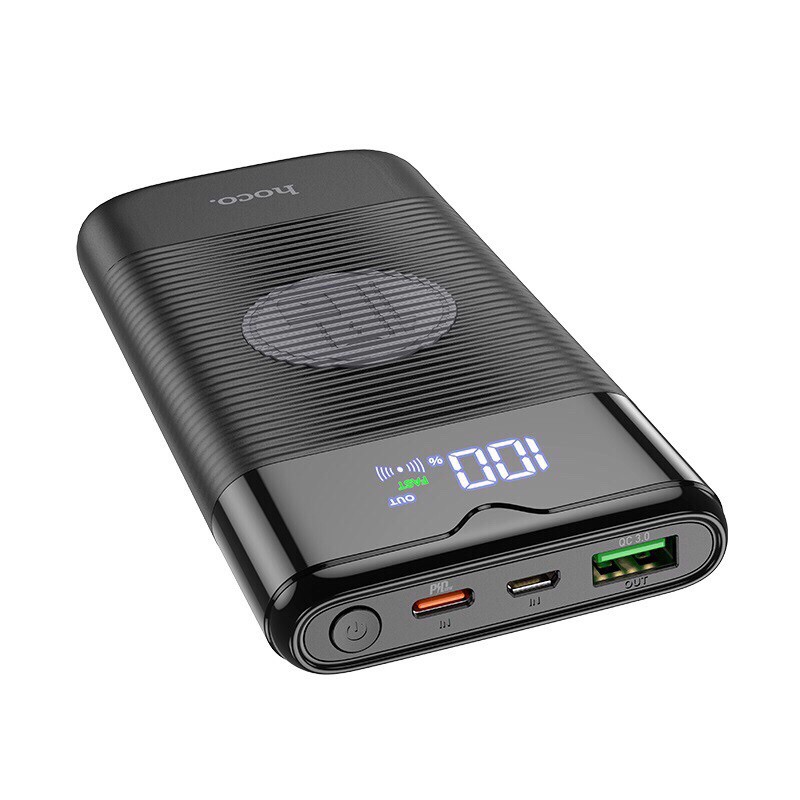 Pin dự phòng kiêm sạc không dây Hoco J63 10000mAh QC3.0 PD18W