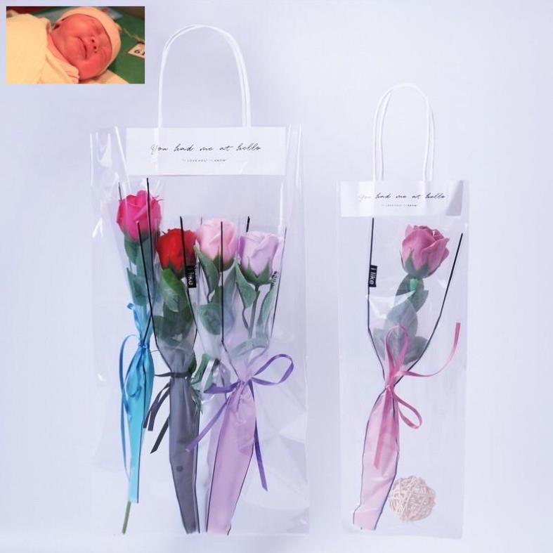 túi đựng bó hoa trong suốt-TâmKemDecor