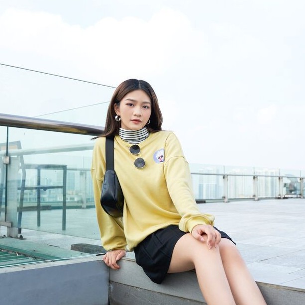 Áo Nỉ dài tay cổ tròn Cool Méo Shop | BigBuy360 - bigbuy360.vn