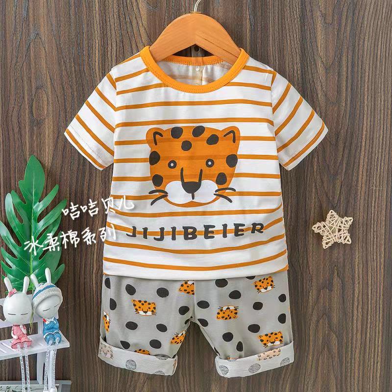 Bộ Lửng Thun Cotton Xuất Hàn Hãng Jijiber 3-6 tuổi