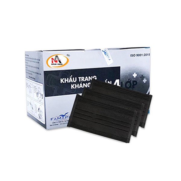 [COMBO 10 hộp] Khẩu trang y tế 4 lớp kháng khuẩn Famapro Cô gái  (50 cái/hộp)