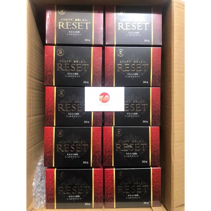 Men vi sinh RESET giảm cân thải độc Fujicosmetics thanh lọc cơ thể