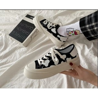 Giày Thể thao  hình bò sữa gót chân