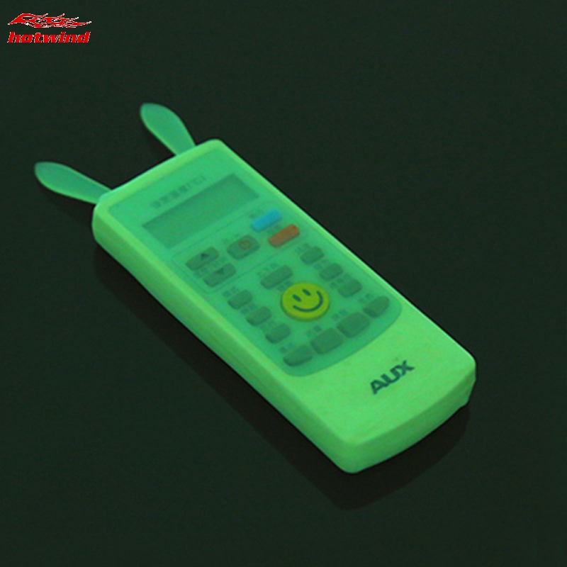 Vỏ Silicon Bảo Vệ Điều Khiển Tv / Máy Lạnh Hình Tai Thỏ Xinh Xắn