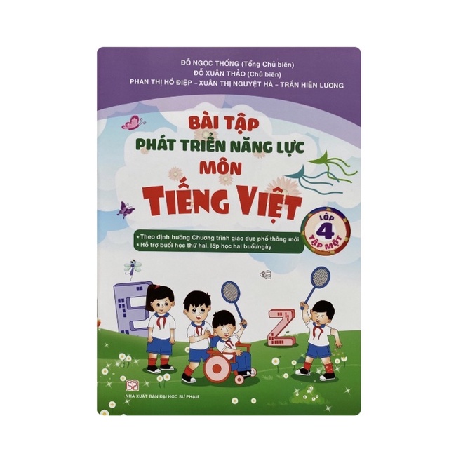 Sách - Bài Tập Phát Triển Năng Lực Môn Tiếng Việt Lớp 4 Tập 1