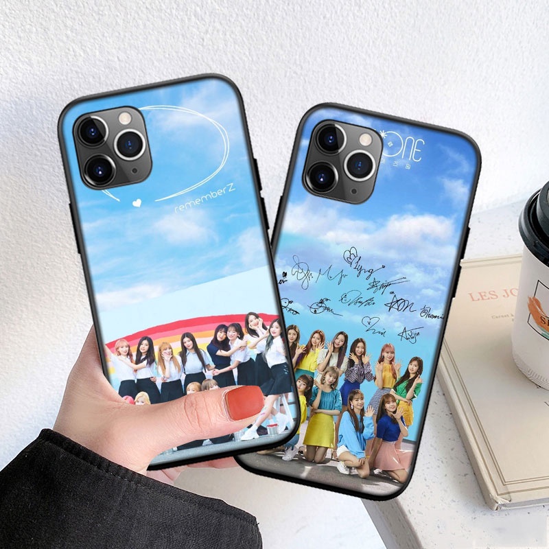 Ốp Điện Thoại Mềm Hình FO39 IZONE Cho iPhone 13 12 Pro Max Mini XS Max X