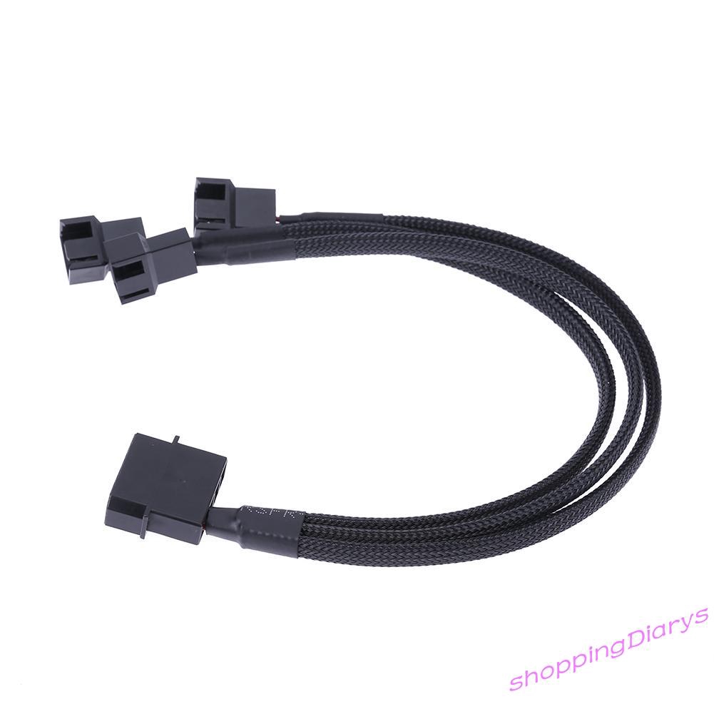 Dây Cáp Chuyển Đổi 4pin Ide Molex Sang 3 Cổng/4Pin