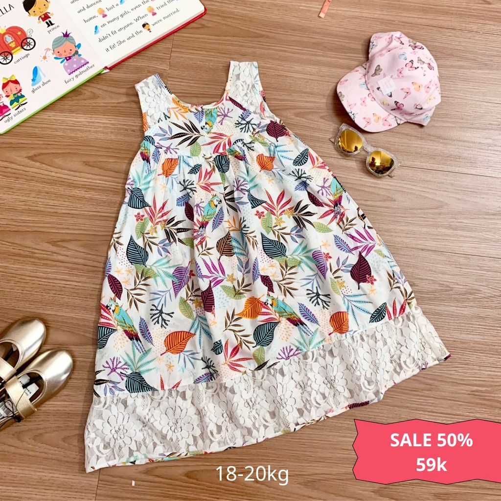 Váy bé gái mùa hè sale 29,39,49,59,69k...