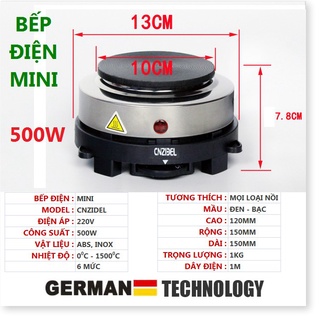 Bếp điện mini 500w