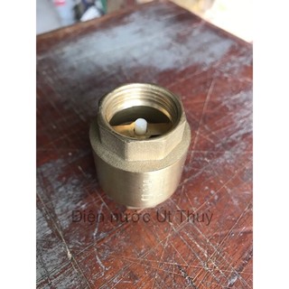 Van 1 chiều đồng thau lò xo phi 21, 27, 34