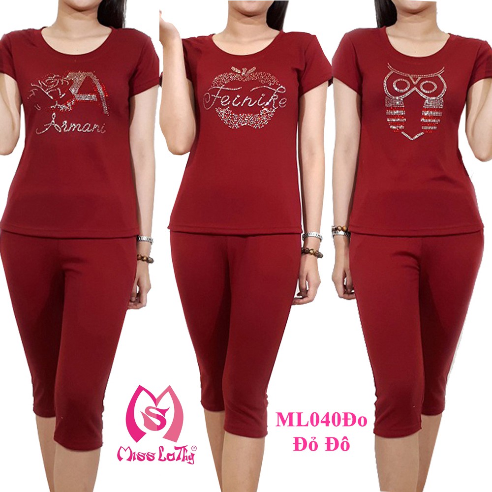 [FREESHIP từ 150k] ML040 - Bộ mặc nhà nữ Bo Rip  MISS LATHY