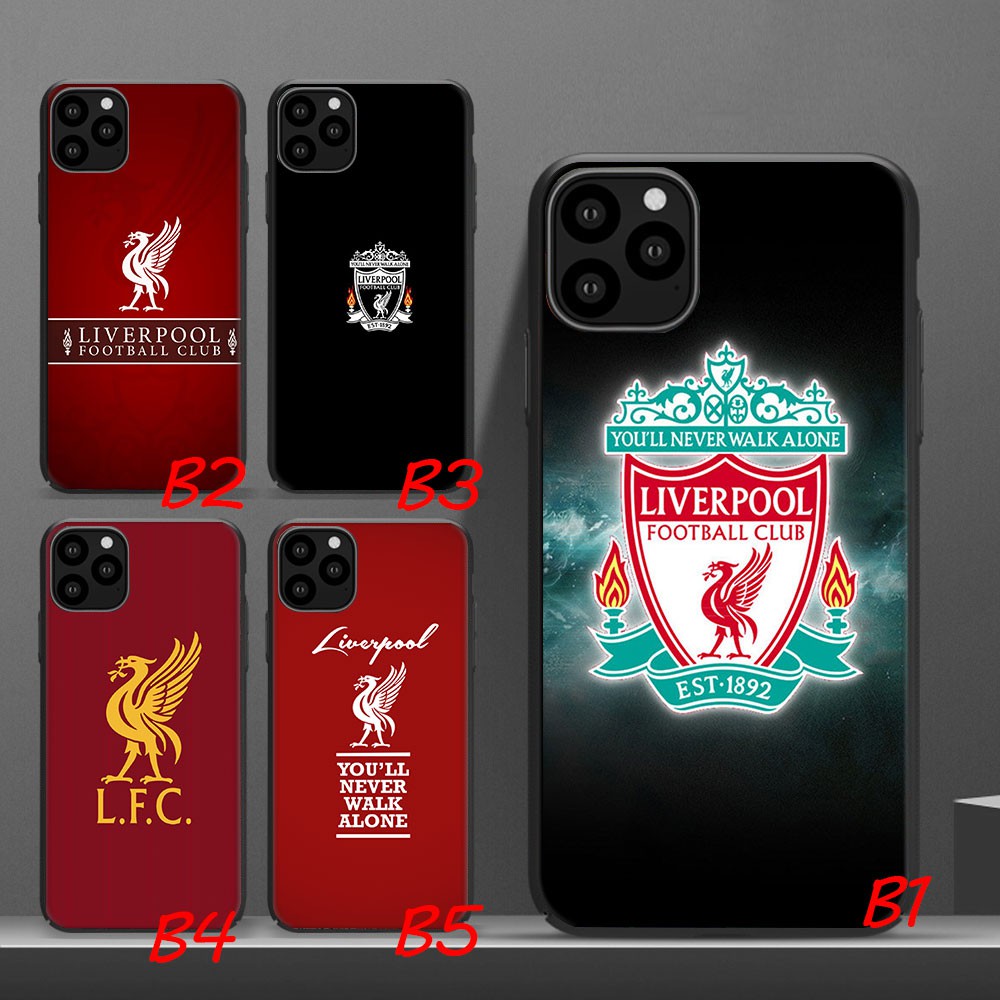Ốp điện thoại họa tiết câu lạc bộ bóng đá Liverpool thích hợp cho iPhone 11ProMax XS MAX XR X 8 7 6s 6Plus SE2020