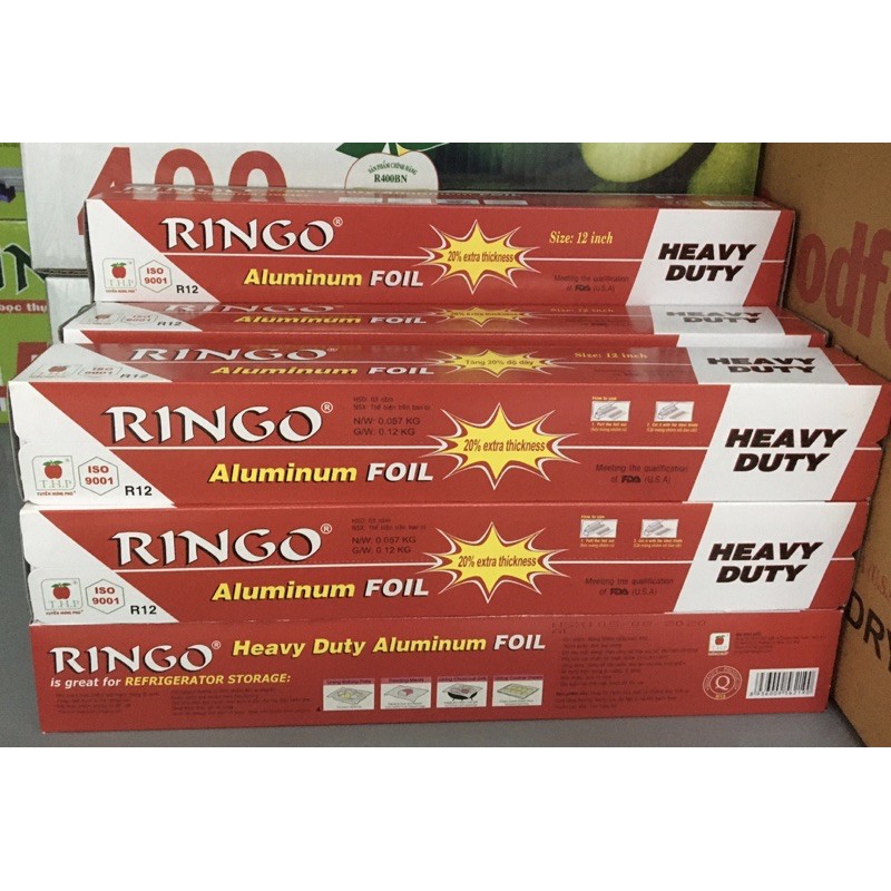 Giấy bạc nướng (màng nhôm) Ringo R12 kích thước (30cm x3.5m )