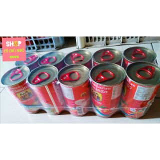 Lốc 10 hộp cá nục sốt cà 3 cô gái nắp giựt (hộp 155g)