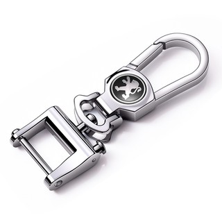 Móc chìa khóa ô tô logo hãng xe peugeot
