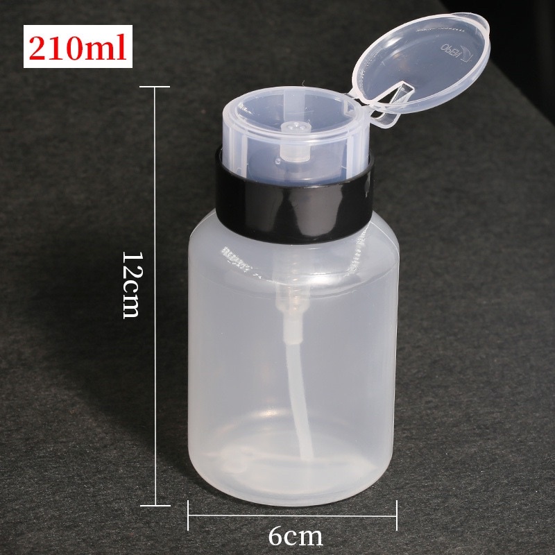 Bình ấn đựng aceton, nước lau gel...chuyện dụng nghành nail