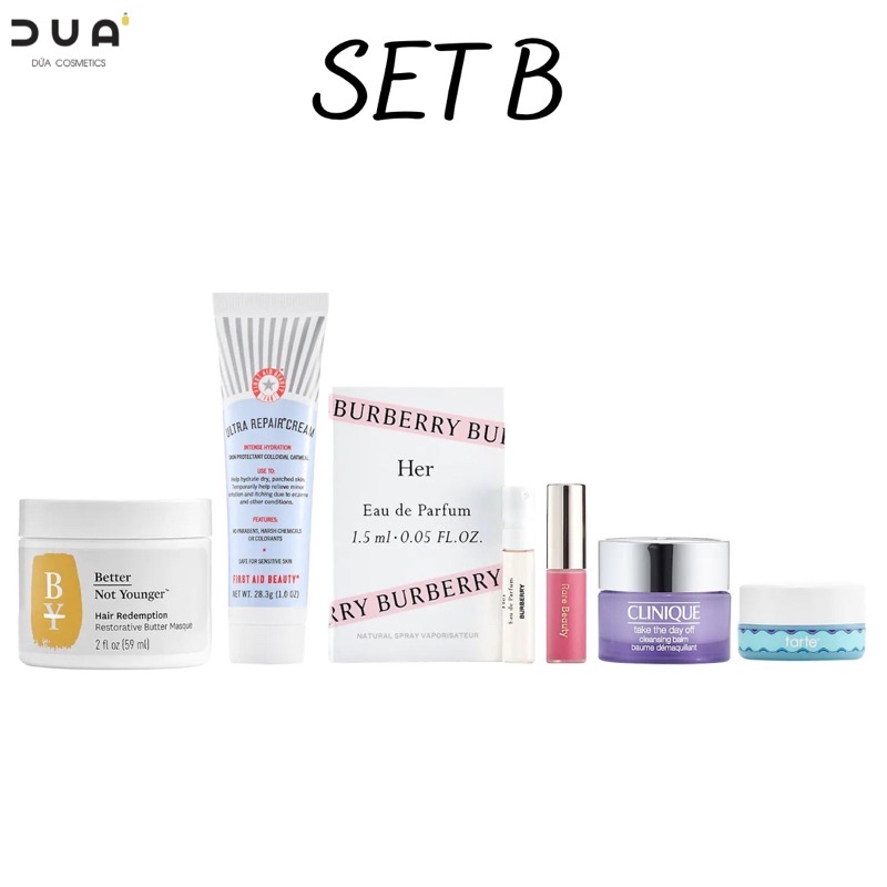 [Đủ bill có tách set] Set mỹ phẩm Sephora Favourite Hello! Holy-Grail Greats