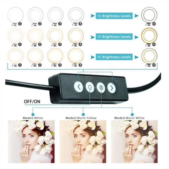 Đèn Led Tròn 26cm + Giá Đỡ Ba Chân Tp002 | BigBuy360 - bigbuy360.vn