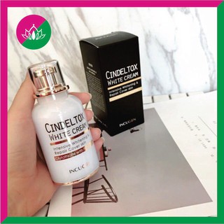 Kem Truyền trắng da Cindel tox White Cream Chính Hãng 50ml giúp dưỡng trắng da, chống oxi hoá, tái tạo collagen cho da