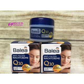 Kem Dưỡng Ban Đêm Q10 Chống Nếp Nhăn Balea by dm, Nachtpflege Q10 Anti-Falten Nachtcreme, 5 ml ( Hàng Nhập Đức)