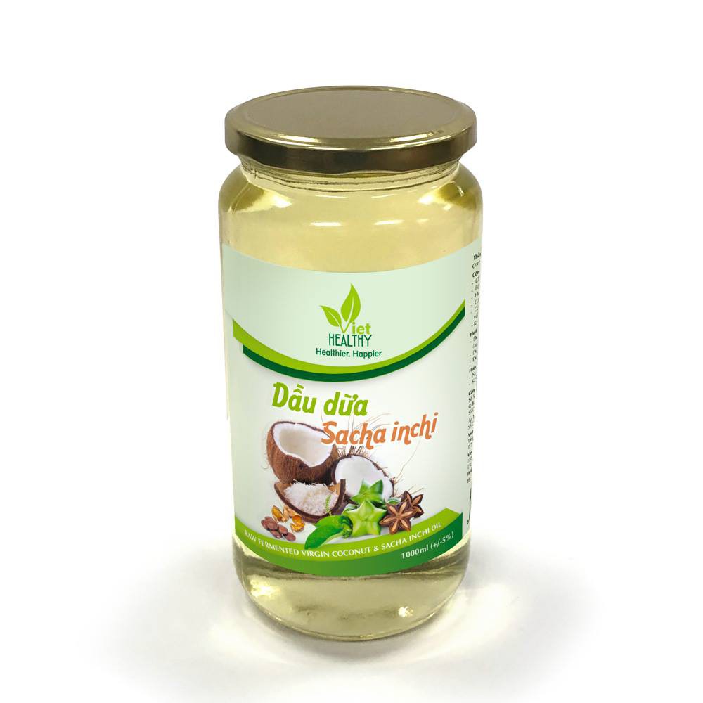 Dầu dừa Sacha Inchi Viethealthy 1 lít