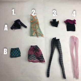 QA M- quần áo cho búp bê monster high
