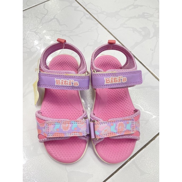 Giày sandal deps quai hậu bé gái màu Hồng lẻ size sale