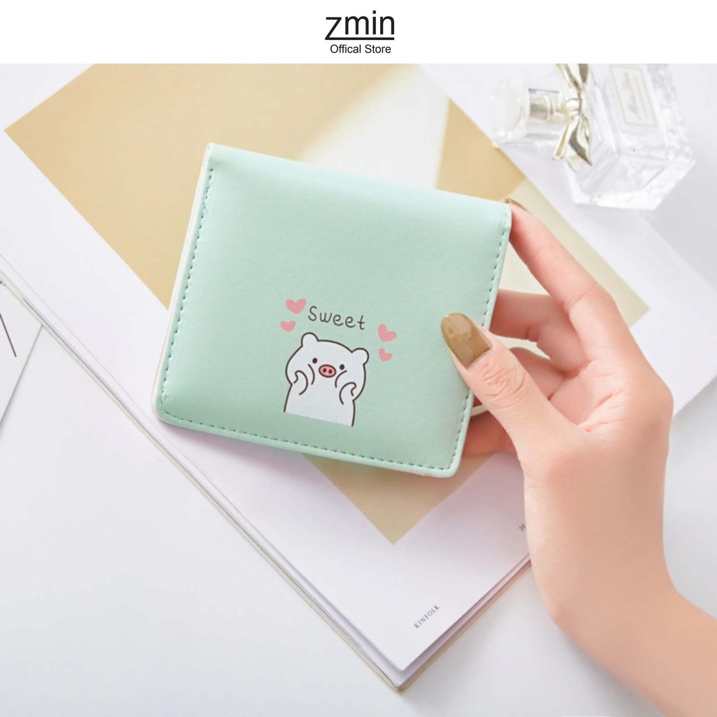 Ví nữ mini cầm tay Zmin, chất liệu cao cấp có thể bỏ túi - V005 | BigBuy360 - bigbuy360.vn