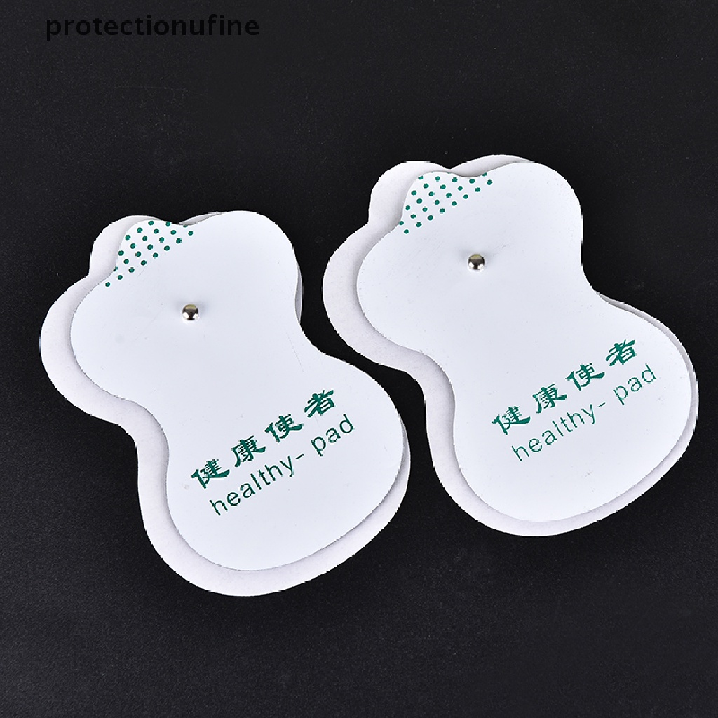 Bộ 10 Miếng Điện Phân Màu Trắng Cho Máy Massage Kỹ Thuật Số PR3VN