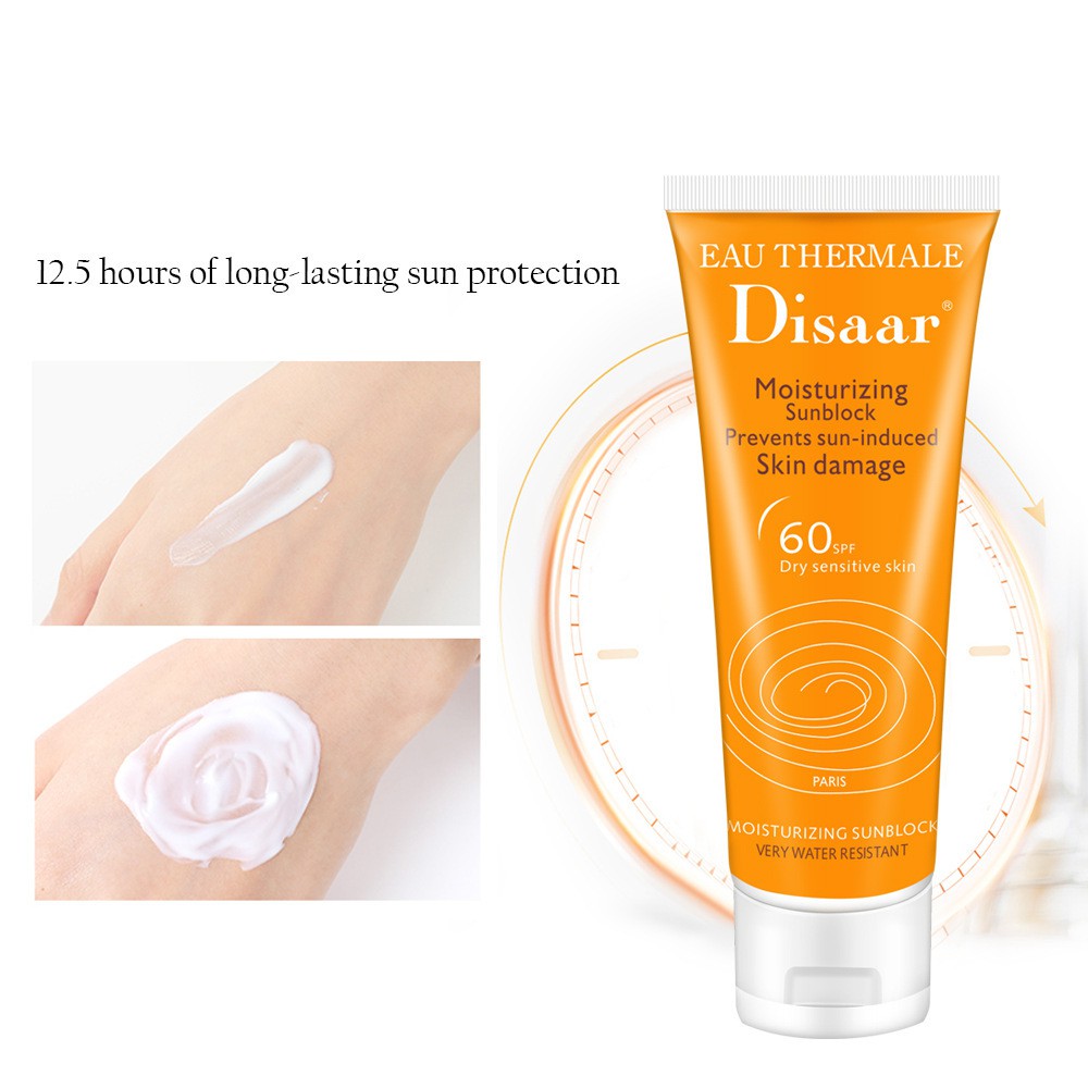 (Hàng Mới Về) Kem Chống Nắng Disaar 80ml Dưỡng Ẩm Làm Sáng Da Spf 60 Pa + + +