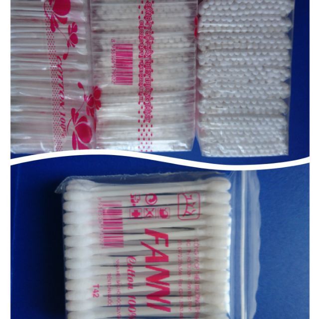 Bịch bông ngoáy tai (12 gói nhỏ )