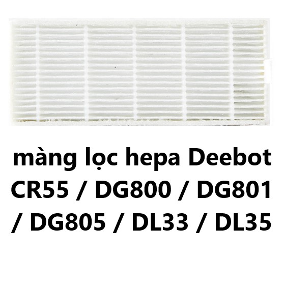 màng lọc Hepa Robot hút bụi Ecovacs Deebot DL33 , DL35 , CR55 , DG800 ,DG801 , DG805