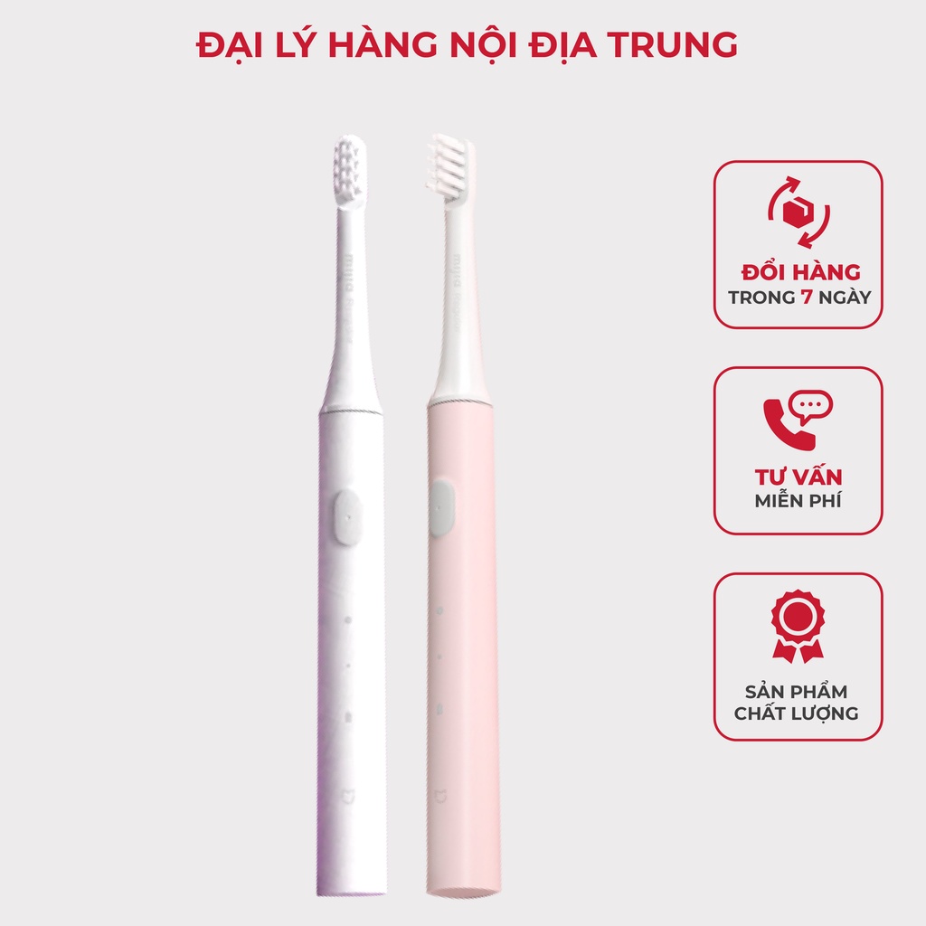 Bàn Chải Điện Tự Động Đánh Răng Thế hệ mới, Công Nghệ IPX7 hiện đại dành cho răng nhạy cảm - Nội địa Trung