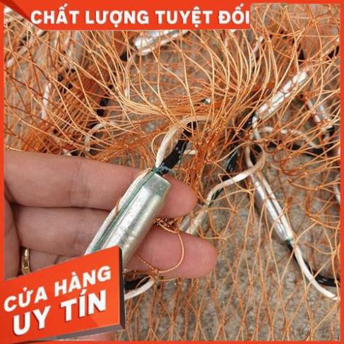 Chài Bắt Cá Cao Cấp Thái Lan Mắt Mau Chân Chì LU03 Chuyên Đánh Bắt Thủy Sản, Chì Đúc - Sanami Fishing Store