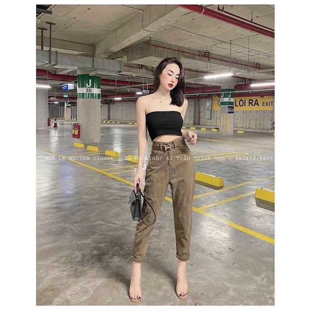 Mã 605-QUẦN BAGGY JEAN 2 MÀU