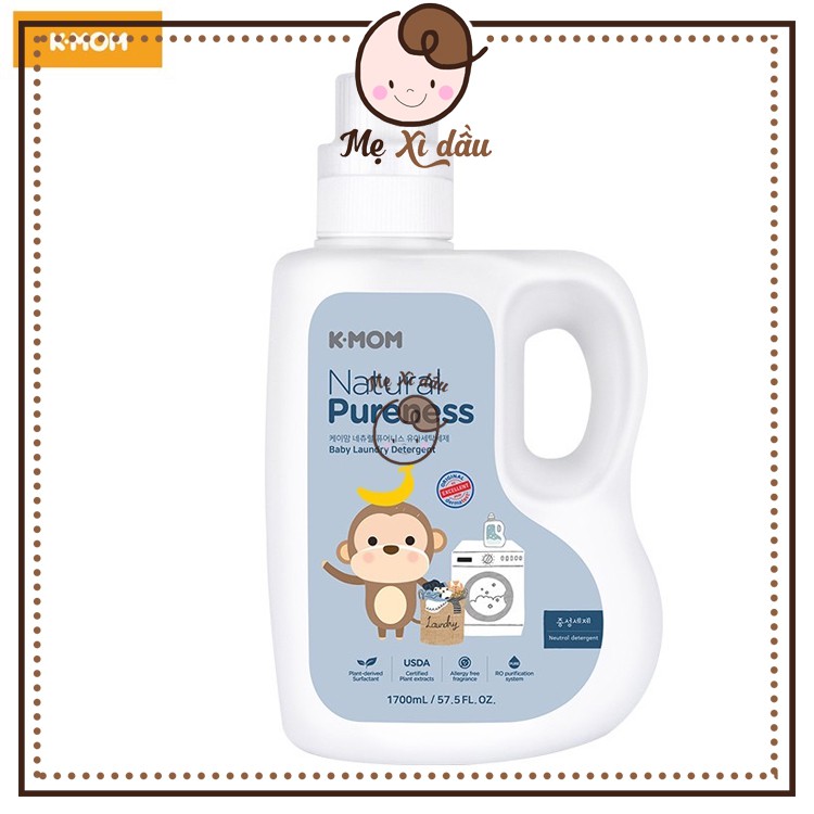 Shop mẹ xì dầu Nước Giặt Đồ Sơ Sinh Hữu Cơ K-Mom Hàn Quốc - Nước Giặt Kmom