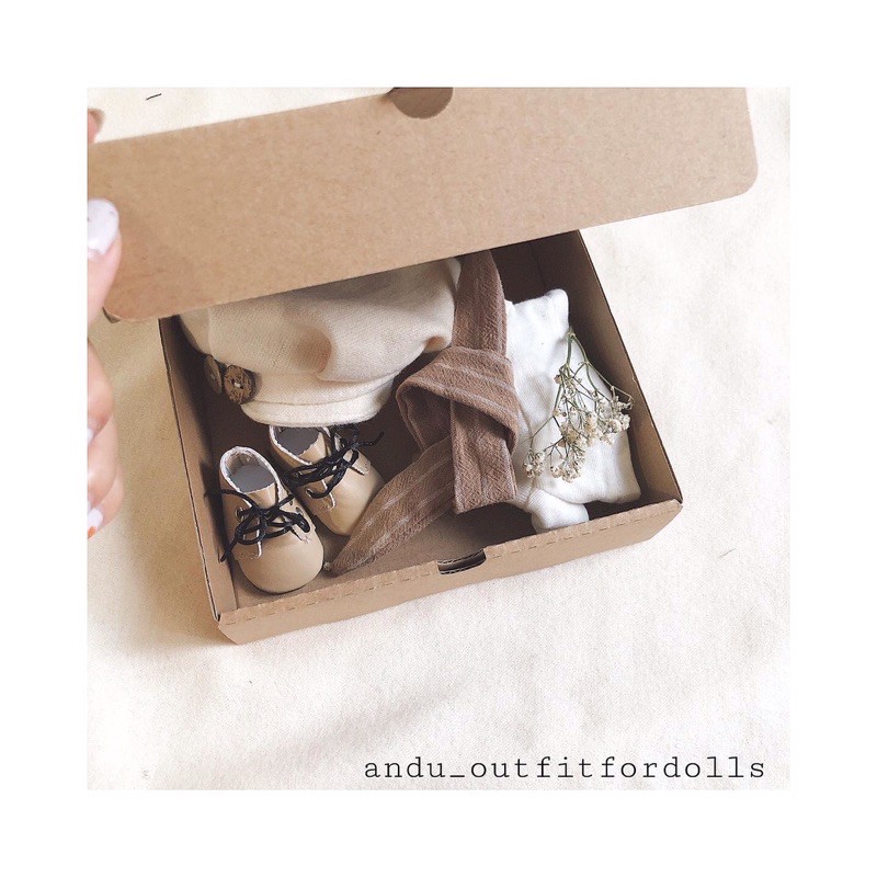 Set quần áo cho doll 15-20cm