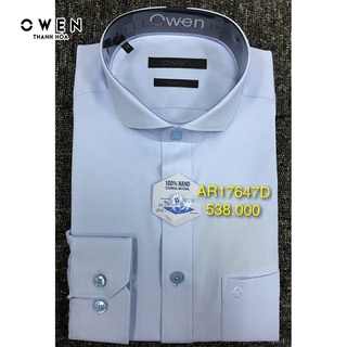 OWEN - Áo sơ mi dài tay Owen Kiểu dáng Regular Fit - AR17647D