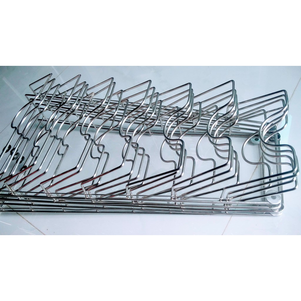 Giá kệ cài vung xoong nồi inox chắc chắn bền đẹp