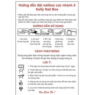 Nail Box Móng úp thiết kế cá tính beo