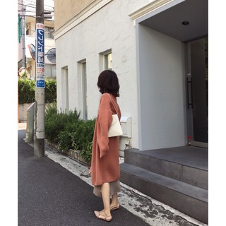Áo Khoác Cardigan Len Dáng Dài