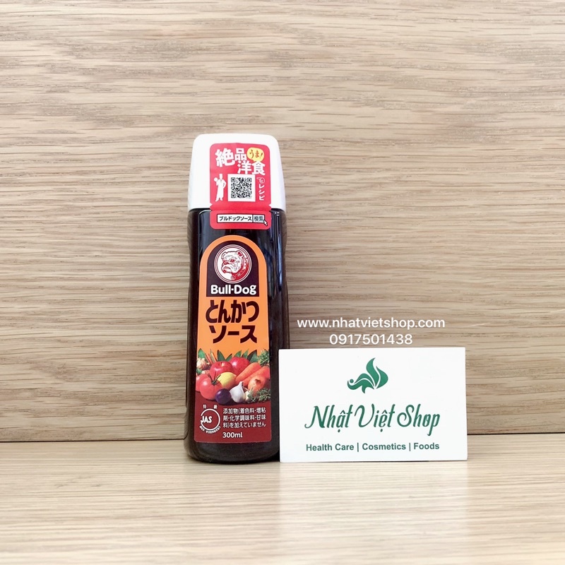 Nước sốt rau củ Bull-Dog Tonkatsu chấm thịt nướng 300ml