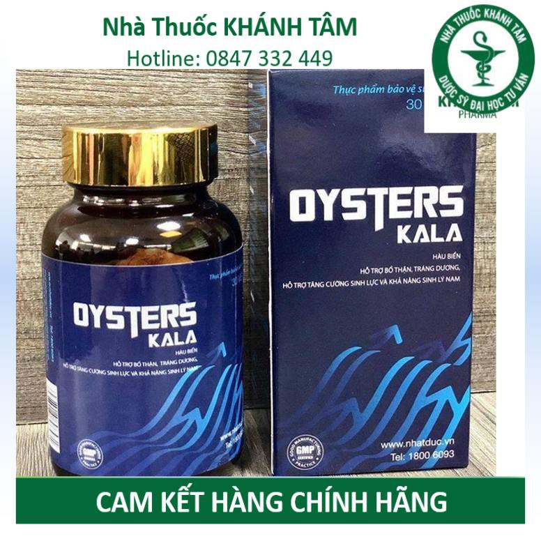 Oysters Kala (Hộp 30 viên) - Tinh chất hàu biển, hàu ob, oster kala _Khánh Tâm ! !