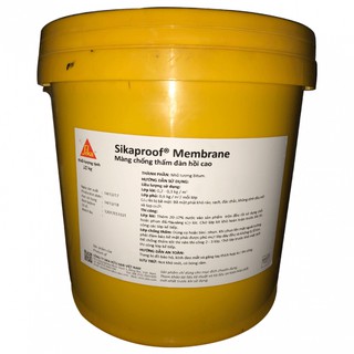 Sika proof Membrane (6kg và 18kg) - Chống thấm gốc bitum - Màng lỏng chống thấm đàn hồi cao