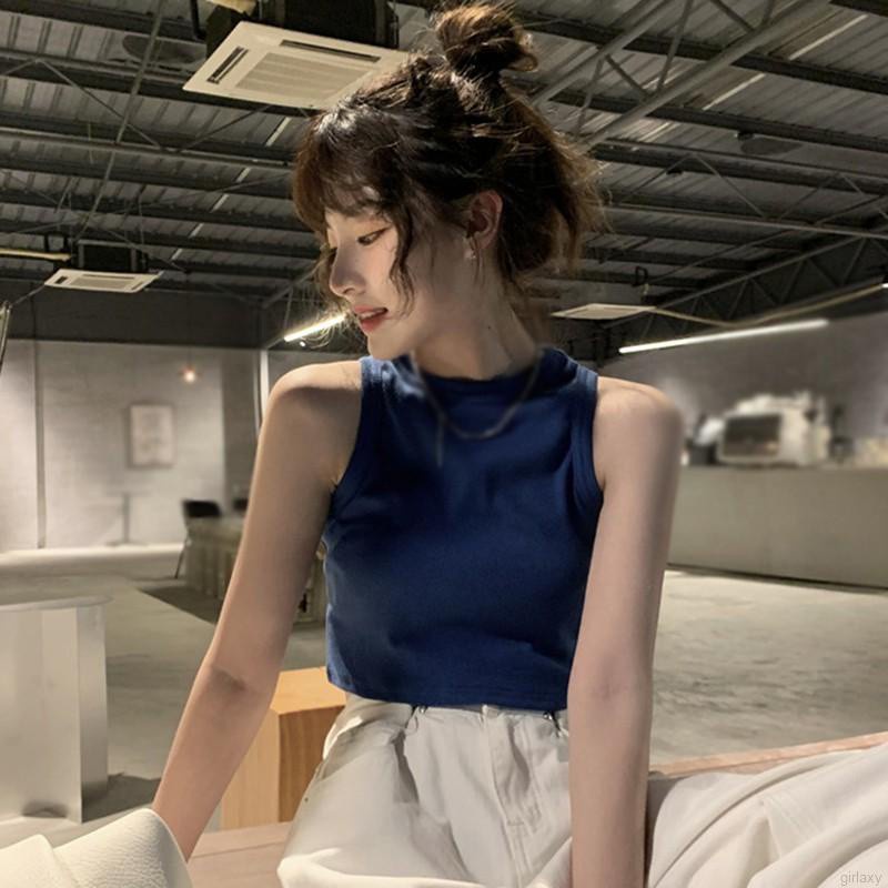Áo không tay màu sắc đơn giản phong cách hàn quốc cho nữ
 | BigBuy360 - bigbuy360.vn