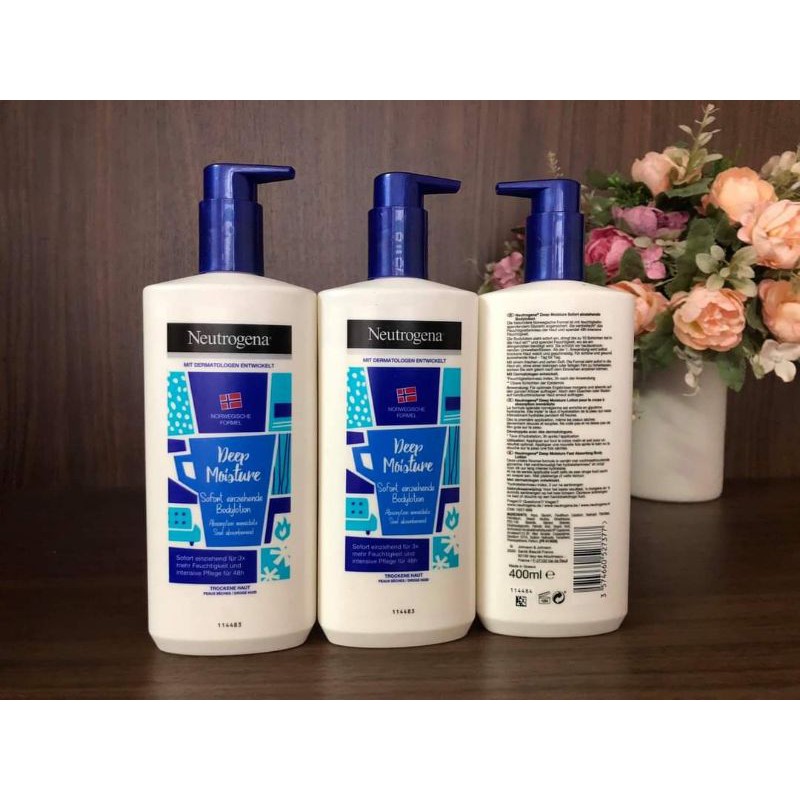 Hàng Đức Sữa dưỡng thể Neutrogena Deep Moisture Bodylotion