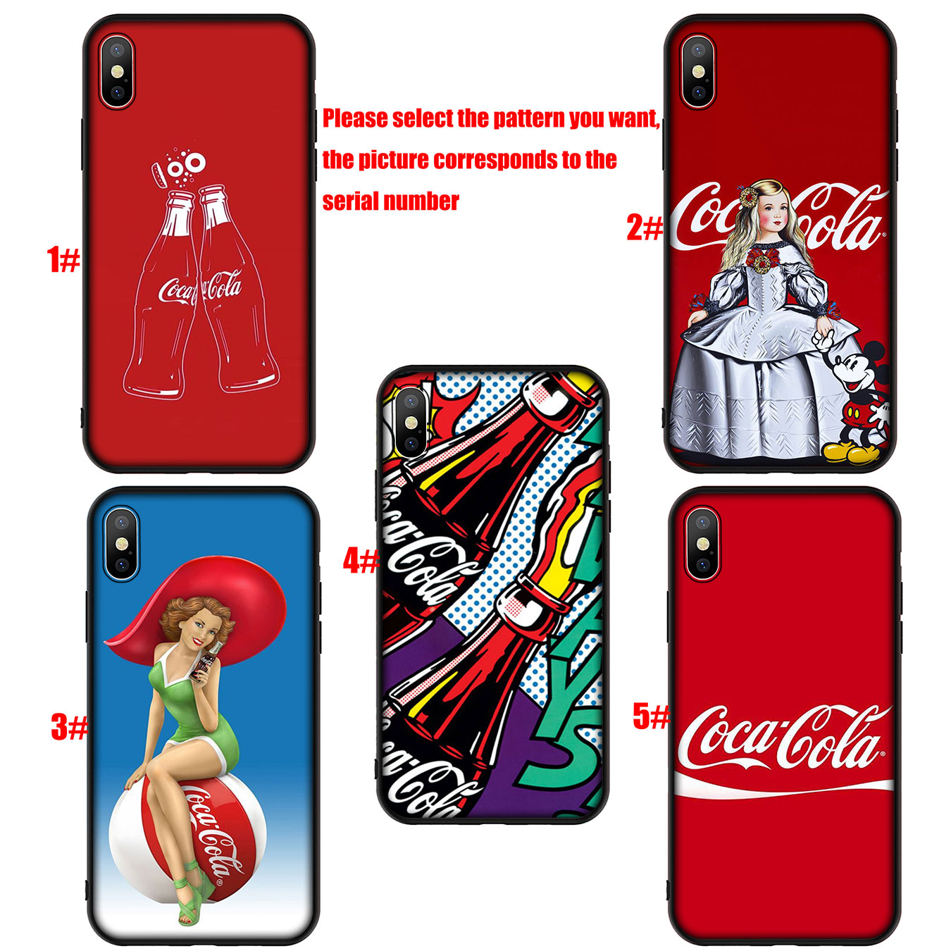 Huawei P30 Pro Lite Y6 Y7 Y9 Prime 2019 2018 Y9Prime Phone Case Soft Silicone Casing B103 Coca Cola Girl