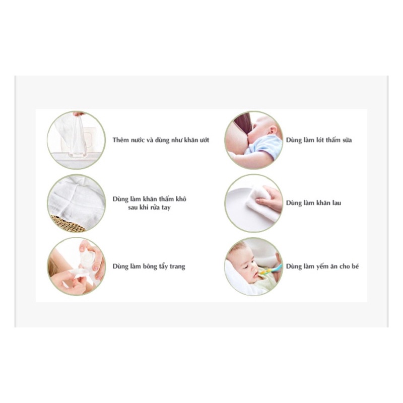 KHĂN VẢI KHÔ ĐA NĂNG MOTHER-K 160c