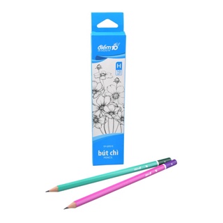 _hộp 10 cây bút chì gỗ điểm 10 tp-gp015