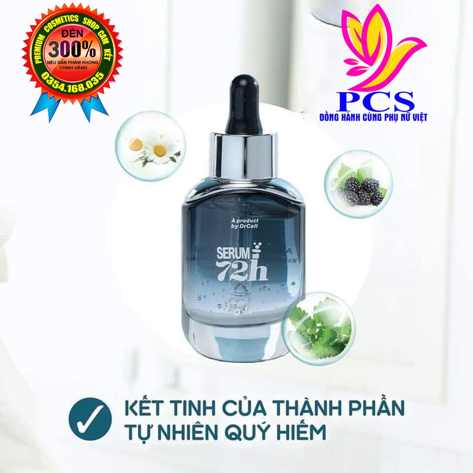 Serum Truyền Trắng 72h Dr Cell, Dưỡng Trắng Da Nhanh Chóng, Dưỡng Ẩm, Ngăn Ngừa Lão Hóa, Mờ Thâm Nám Chính Hãng | BigBuy360 - bigbuy360.vn
